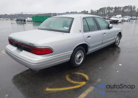 1996 Mercury Grand Marquis Gs из США, поврежденный, VIN 2MELM74W0TX639184